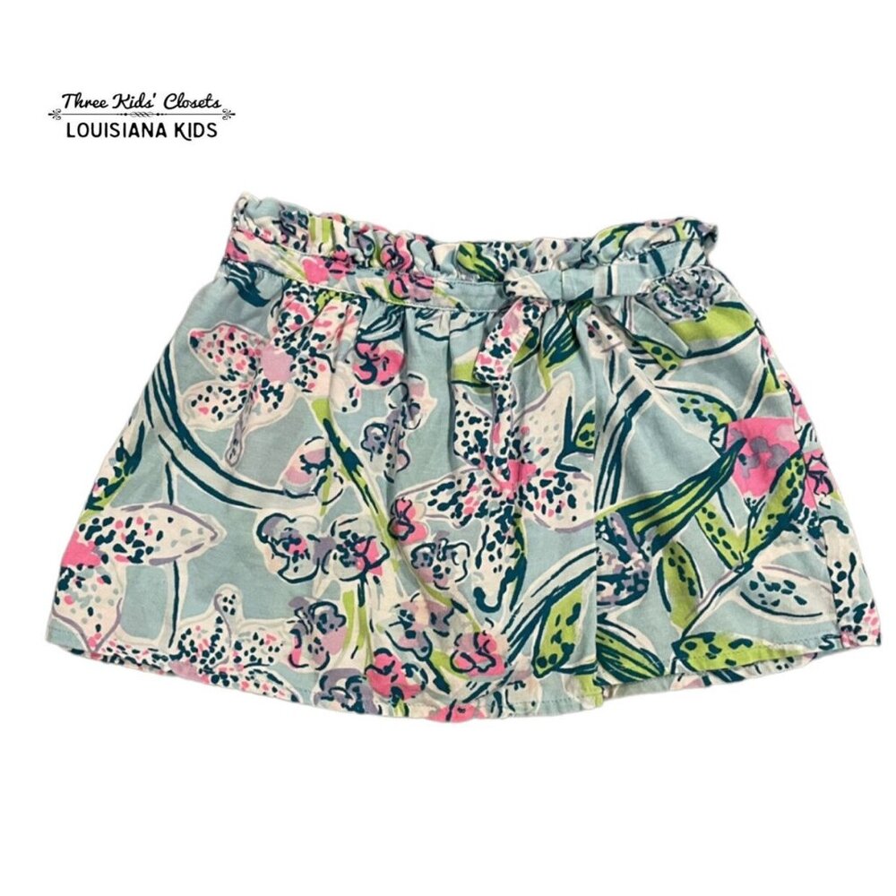 Lilly Pulitzer Sz S Knit Wrap Skort Skirt